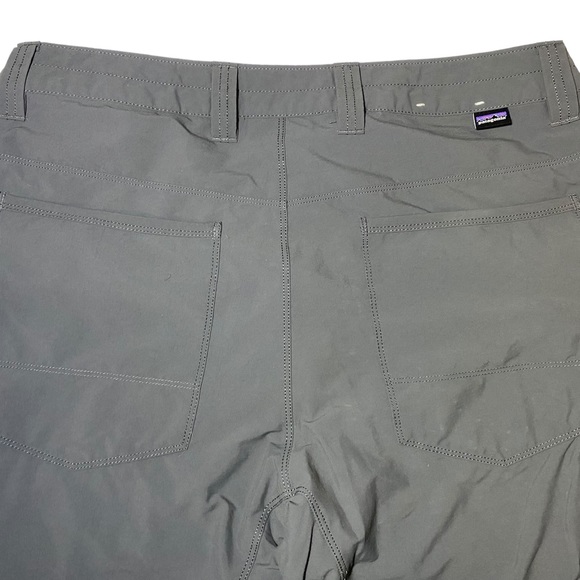 Patagonia Men's Sz 34 Hiking Camo Pants Gray lightweight - Picture 4 of 11